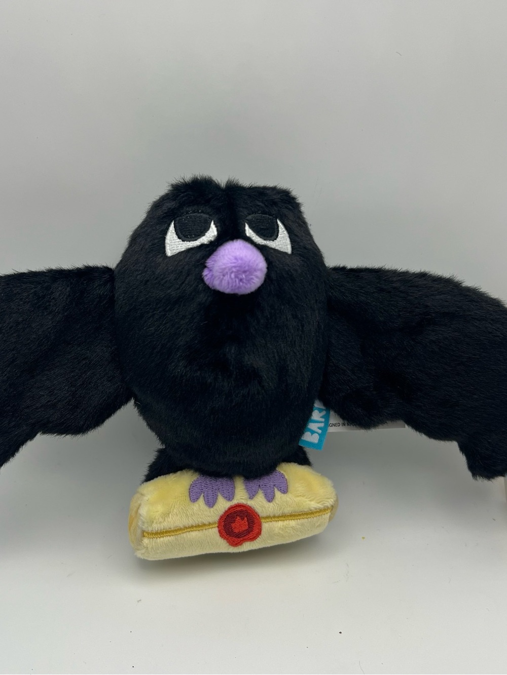 NWT Bark Box Knights of Gnawmore "Ye Old Scroll Crow" Plush Dog Toy